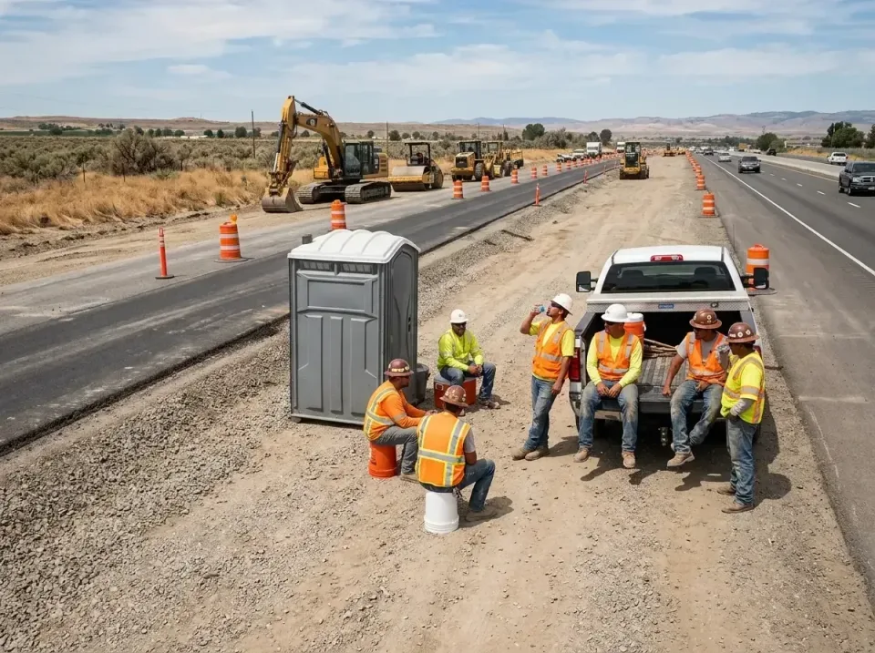 highway-road-construction-crew-007 — frequently asked questions, Porta Potty and Restroom Rentals in Cabin John, MD